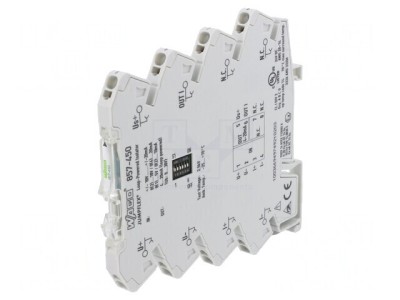 Adaptor semnale analogice pentru șină DIN 8-30VDC IP20 foto