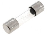 Siguranţă &icirc;nt&acirc;rziere 0,125A 250VAC 5x20mm alamă, Littelfuse