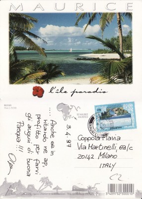 Ilustrata Insulele Mauritius (Franta )-vedere foto