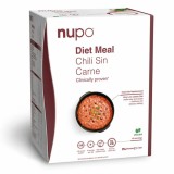 Chili sin Carne Nupo 10 Portii pentru Dieta, Mancare Aromata cu Fasole si Linte