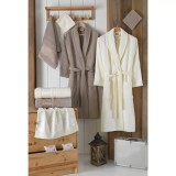Cumpara ieftin Set Baie Luisa 10 Piese, Halate si Prosoape pentru El si Ea - HEP134