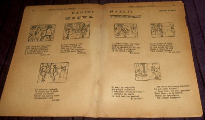 Revista copiilor si tinerimei Nr 11/1921, BD benzi desenate V.I. Popa, Iordache foto