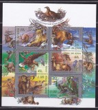 UCRAINA UKRAINA 1999 FAUNA BLOC MNH