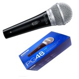 Cumpara ieftin Microfon Profesional Voce Shure PG48 Dinamic Cardioid, XLR, Buton ON/OFF, Husa Inclusa, Studio/Live