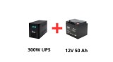 IPS Alimentare ne&icirc;ntreruptibilă pentru pompe de circulație 300W + acumulator 50Ah