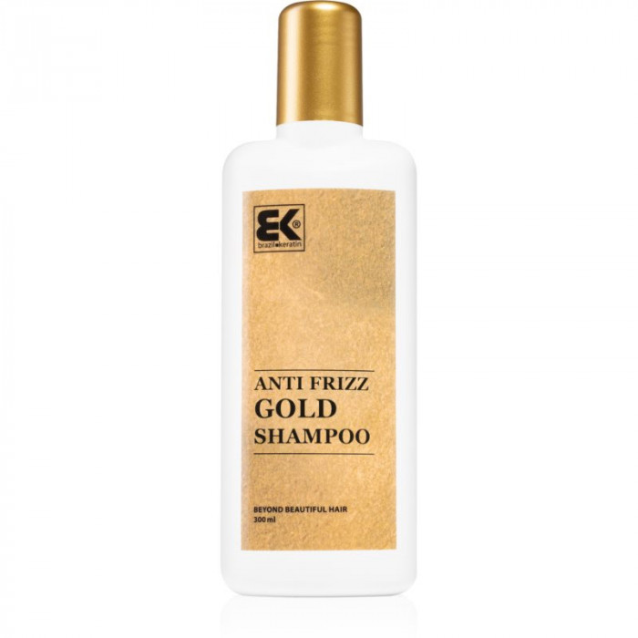 Brazil Keratin Gold Anti Frizz Shampoo sampon concentrat cu keratina 300 ml