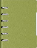 Agenda organizer A6 cu 6 inele verde deschis