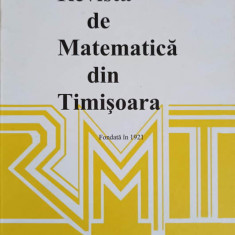 REVISTA DE MATEMATICA DIN TIMISOARA, NR.3-4/2001-DAMIAN BIRCHI