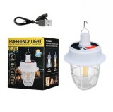 Lampa Solara LED 17x12cm Portabila cu 5 Moduri Nivel Lumina, Incarcare USB
