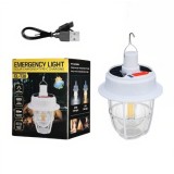 Lampa Solara LED 17x12cm Portabila cu 5 Moduri Nivel Lumina, Incarcare USB