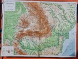 Harta Fizica a Romaniei