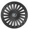 Set 4 capace roti pentru BMW Nou, model Joy Black, R15