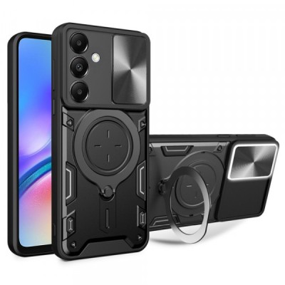 Husa pentru Samsung Galaxy A05s A057, Techsuit, CamGuard Pro, Neagra foto