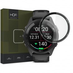 Folie de protectie Hofi Hybrid Pro+ pentru Garmin Forerunner 265S Negru