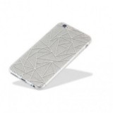 Husa Ultra Slim Kathy Silver pentru Apple iPhone 6/6S - Protectie subtire si eleganta