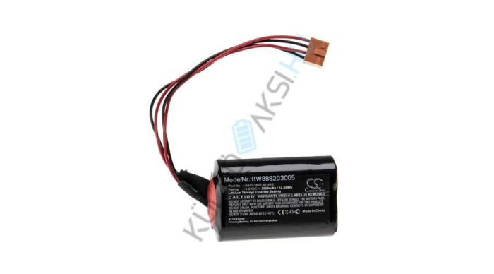 Baterie de &icirc;nlocuire VHBW vhbw pentru Okuma A9112817, A911-2817 pentru sistem CNC, mașină CNC (3500 mAh, 3,6 V, Li-SOCl2)