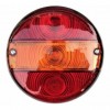 Stop Rotund 140mm LZT290, 12/24V, 4 functii: Pozitie, Frana, Semnalizare, Iluminare numar. Prindere 45mm, Carcasa Negru
