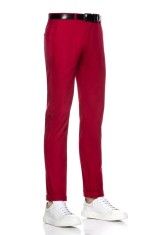Pantaloni barbati chino grena CH001
