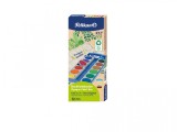 ACUARELE K12 DIN MATERIAL RECICLAT, DETASABILE, 12 CULORI + ALB DE ZINC, Pelikan