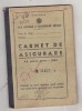 Bnk div - Carnet de asigurare 1940-1943
