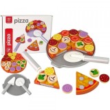 Set de Jucarii din Lemn pentru copii Servire Felii Pizza AK2822 CWT