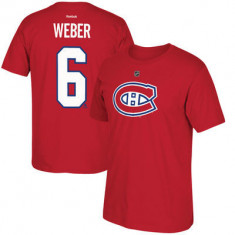 Montreal Canadiens tricou de bărbați red #6 Shea Weber - S