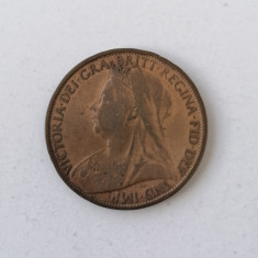 MONEDA ANGLIA ONE PENNY 1899