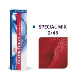 Wella Professionals, Color Touch Special Mix, Fără amoniac, Vopsea de păr semi-permanentă, 0/45 Red Mahogany, 60 ml
