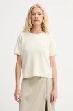 MUNTHE pulover de lana PANTAS culoarea bej, 252160425270