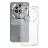 Husa Nothing Phone (3a) Pro Techsuit Clear Silicone, transparenta