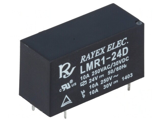 Releu Electromagnetic SPDT 24VDC 12A PCB
