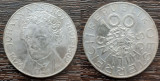 (A935) MONEDA AUSTRIA - 100 SCHILLING 1976, JOHANN NESTROY, 23,93 GRAME, AG 640, Europa, Argint