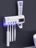 Dozator Pasta De Dinti - Suport Periute Cu Functie de sterilizare