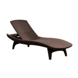 Sezlong imitatie rattan Pacific CURVER