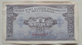 Danemarca TI Kroner D20 642357 allierde overkommando circ RARA