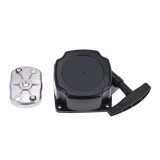 Demaror dublu 4 colturi drepte PROFI negru MTC S CMP1820, compatibil motocoasa, constructie rezistenta