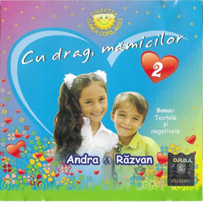 CD Andra &amp;amp; Răzvan &amp;lrm;&amp;ndash; Cu Drag Mămicilor - Vol.2, original foto