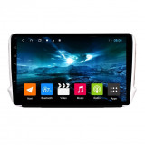 Navigatie Auto Multimedia cu GPS Peugeot 208 / 2008 (2012 - 2020), Android, Display 9 inch, 2GB RAM +32 GB ROM, Internet, 4G, Aplicatii, Waze, Wi-Fi,