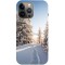Husa compatibila cu Apple iPhone 13 Pro Max model Snow Path Switzerland, Silicon, TPU, Viceversa
