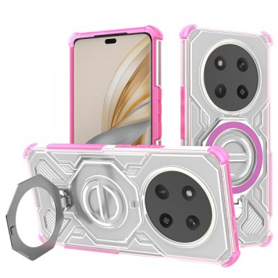 Husa pentru Honor X9c / Magic7 Lite, Techsuit, Carbon Shield Pro, Roz foto