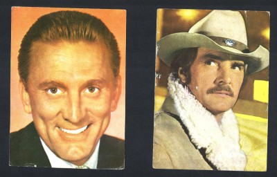 Carte postala actori straini : KIRK DOUGLAS, DENNIS WEAVER foto