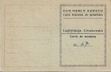 A3669N Carte de membru Casa Polonă &icirc;n Rom&acirc;nia, 1947/Legitymacja Cztonkowska Dom Polski w Rumunii, 1947