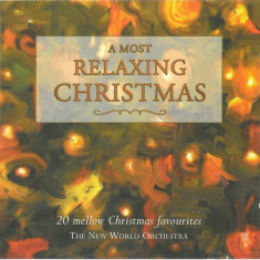 CD The New World Orchestra ‎– A Most Relaxing Christmas, original