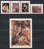 Centrafricana 1978 - 400 de ani de la nașterea lui Peter Paul Rubens, Serie + Colita, MNH