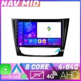 Navigatie Mercedes W211 W219 KIT 090 EDOTEC-LITE Android Ecran 720P Octa Core 4 64 Carplay CarStore Technology