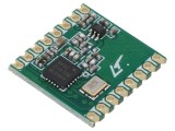 Modul RF Emitter Receptor FM ASK FSK GFSK OOK 142-1050MHz