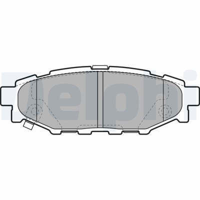 DELPHI LP1999 set placute frana,frana disc foto