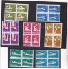 ROMANIA 1963 - NATATIE, BLOCURI DE 4 VALORI, MNH - LP 561, Sport, Nestampilat
