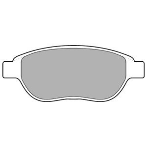 Set placute frana,frana disc SMART FORFOUR Hatchback (453) (2014 - 2016) KRIEGER 0950006328 foto