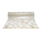 Folie protectie masa din PVC siliconizat, model marmura, 80 cm x 20 m